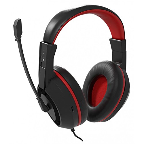 Mars Gaming MAH0+, auriculares PC, Jack 3.5, micrófono abatible, control volumen