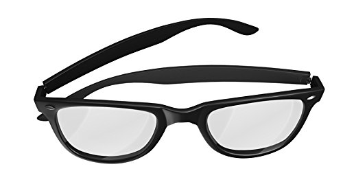 Mars Gaming MGL1 - Gafas protectoras para gaming (diseño retro, cristal transparente, lentes de policarbonato, filtro luz azul) color negro