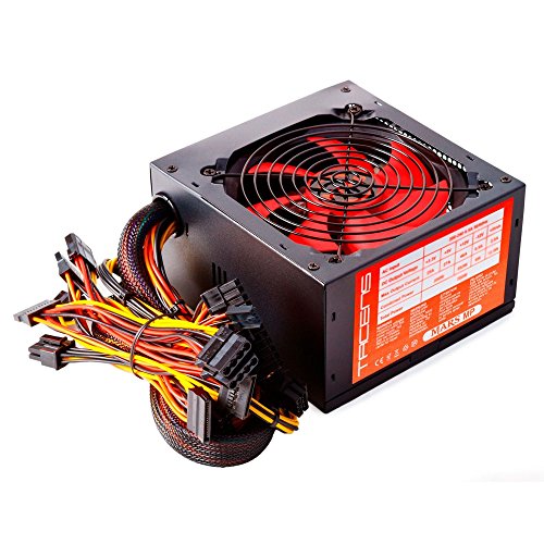 Mars Gaming MPII550, Fuente PC 550W, ATX, Ventilador 12cm, 85% Eficiencia