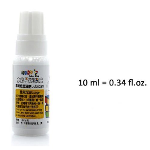 Maru - Lubricante, silicona, para cubo mágico, 10 ml, 3 x 3 x 3 4 x 4 x 4 5 x 5 x 5 6 x 6 x 6 7 x 7 x 7