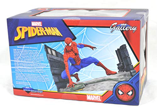 Marvel Comics Spider-Man Comic Webbing PVC Diorama, multicolor (Diamond Select Toys SEP182341) , color/modelo surtido