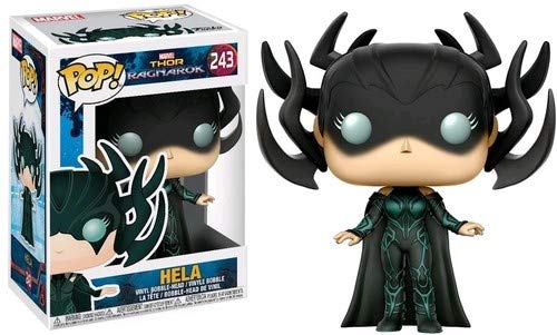 Marvel- Figura de Vinilo Hela, Multicolor (Funko 13768)