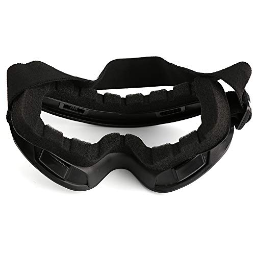 Masque de protection unisexe pour le Paintball, résistant au vent et à la poussière, verre transparent antibuée et double résistance aux rayures, noir