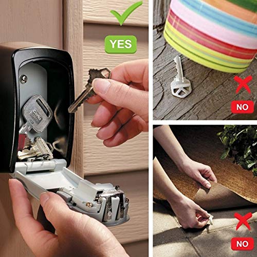 MASTER LOCK Caja fuerte para llaves [Mediana] [Montaje mural] - 5401EURD - Caja de seguridad