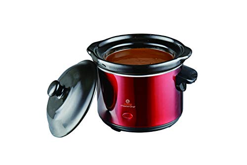 Masterchef Junior Fondue Chocolate MCJP-FON Olla de Cerámica Carcasa de Chapa de Hierro Temperatura Ajustable Color Rojo