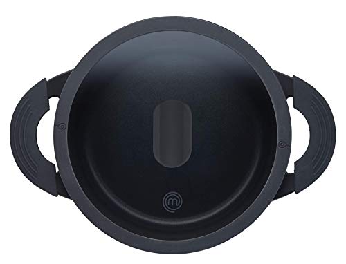 MasterChef MC 700459 Cacerola, Aluminio Fundido, negro