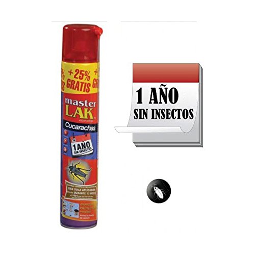 Masterlac Aerosol para eliminar Hormiga abeja - Efecto Fulminante - 1 año sin Hormiga - Bote con 750 ml