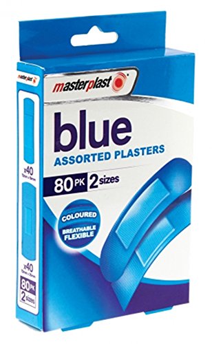 Masterplast tiritas azul Detectable alimentos higiene Compatible unidades de 80