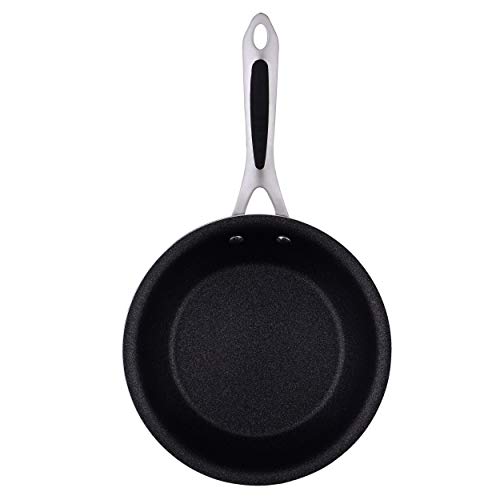 MasterPro Wok 28x8 cm Aluminio prensado Apta para inducción Gravity, Negro