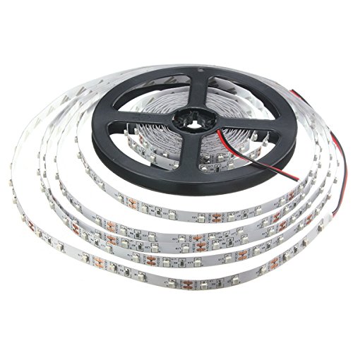 MASUNN 0.5/1/2/3/4 / 5M SMD3528 Lámpara de Tira de LED Flexible, no Impermeable, Resistente al Agua, luz DC12V - 5M