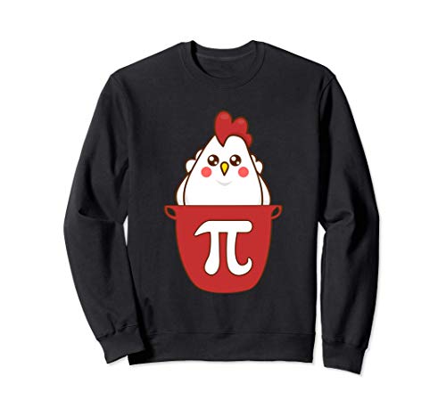 Matemáticas Divertidas de la Olla de Pollo Pi Day Sudadera