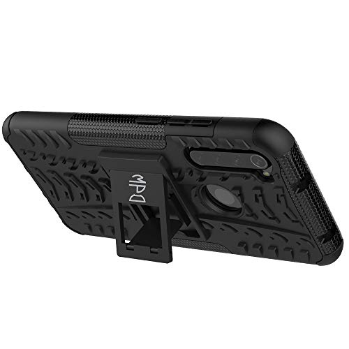 Max Power Digital Funda para Xiaomi Redmi Note 8 con Soporte Heavy Duty Híbrida 2 en 1 Carcasa Dura Resistente Antigolpes (Xiaomi Redmi Note 8, Negro)