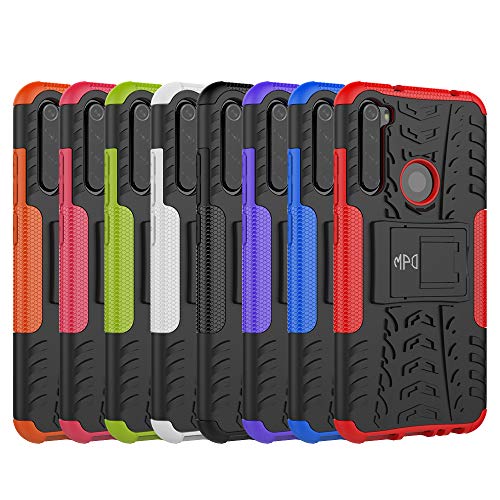 Max Power Digital Funda para Xiaomi Redmi Note 8 con Soporte Heavy Duty Híbrida 2 en 1 Carcasa Dura Resistente Antigolpes (Xiaomi Redmi Note 8, Negro)