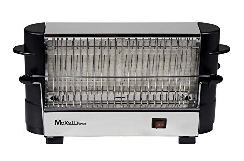 MAXELLPOWER TOSTADORA Vertical TODOPAN Tostador 750W 4 REBANADAS Tostadas FACIL Limpieza