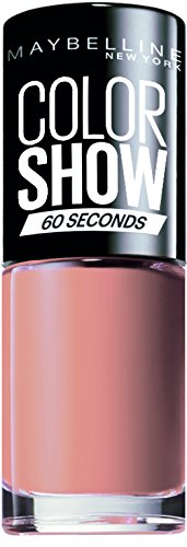 Maybelline New York - Color Show, Esmalte de Uñas Secado Rápido, Tono: 01 Go Bare