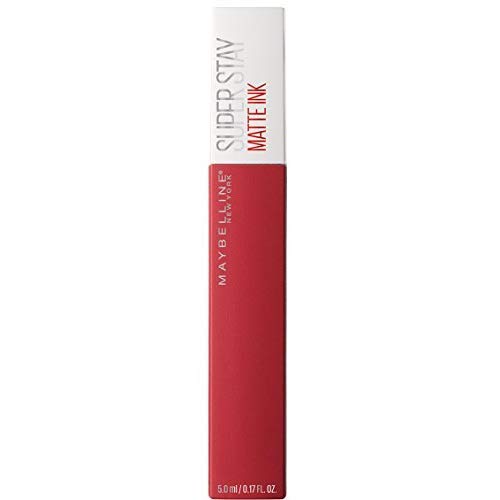 Maybelline New York - Superstay Matte Ink, Pintalabios Mate de Larga Duración, Tono 20 Pioneer