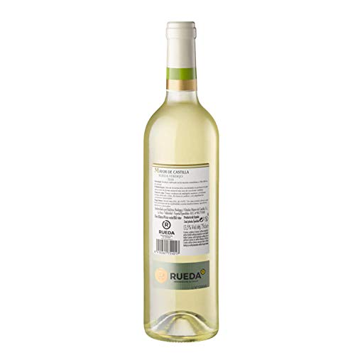 Mayor de Castilla Verdejo - Vino Blanco D.O Rueda, Pack de 6 Botellas x 750 ml