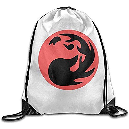 Medsforu Ecológico Pirnt TCG Magic The Gathering Exotic Drawstring Mochila Mochila Bolsa