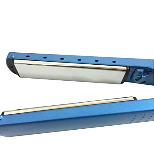 Meen Rizador de Cabello Versión Estrecha de Nano Titanium Hair Straightener Control de Temperatura Comercio Exterior Straight Hair Splint-Blue