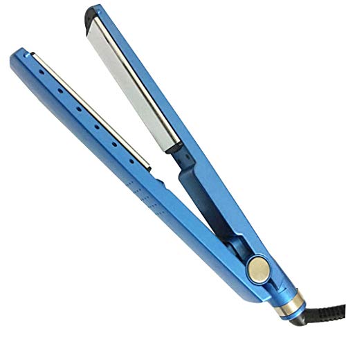 Meen Rizador de Cabello Versión Estrecha de Nano Titanium Hair Straightener Control de Temperatura Comercio Exterior Straight Hair Splint-Blue