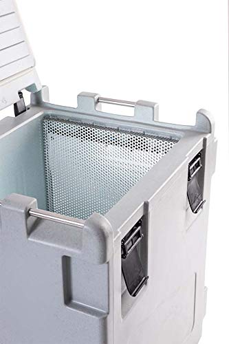 Melform Contenedor refrigerado ATP de 150 litros Apertura Superior Koala 150AS de 0°C a +10°C. - Estático (con Unidad de frío en la Parte Lateral).