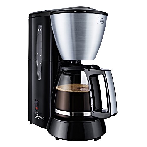 Melitta Single 5 - Cafetera (Independiente, Negro, Acero inoxidable, Goteo, De café molido, Café, 0,625L)