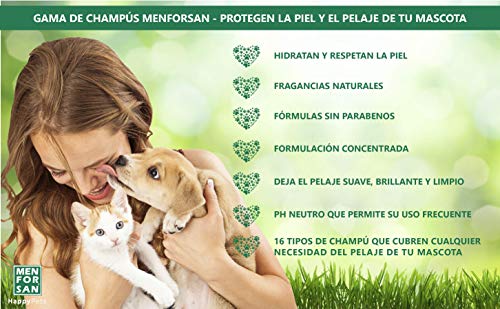 MENFORSAN Champú Perros Pelo Marrón - 300ml