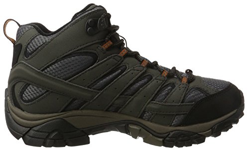 Merrell Moab 2 Mid GTX, Botas de Senderismo, Sintético para Mujer, Gris (Beluga), 37 EU