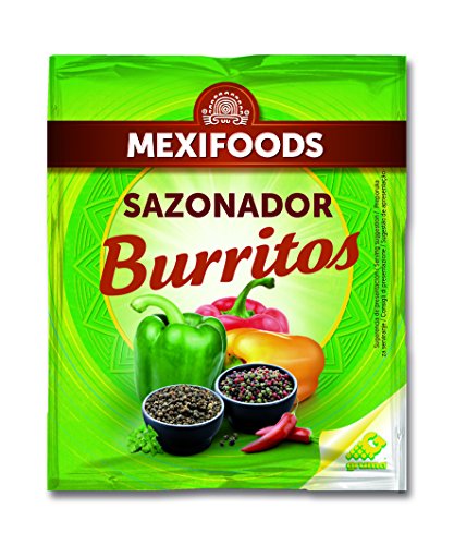 Mexifoods Sazonador Burritos - 7 Paquetes de 30 gr - Total: 210 gr