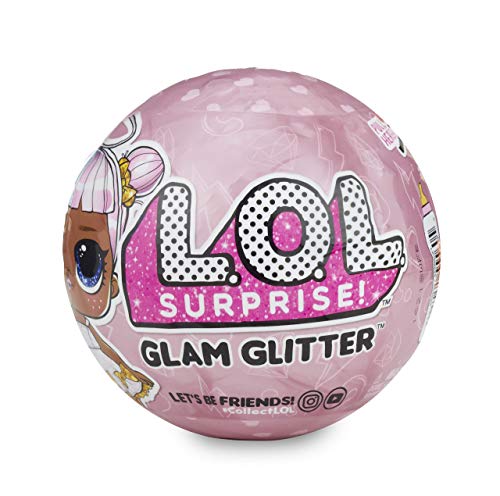 MGA Entertainment L.O.L. Surprise! Dolls Glam Glitter Series 2 for Sidekick muñeca - Muñecas (Multicolor, Femenino, Chica, 12 año(s), De plástico, Surprise Ball)