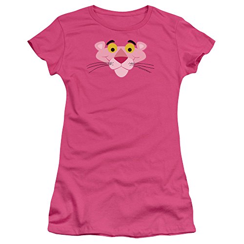 MGM Pantera rosa cara Juniors Camiseta de manga corta