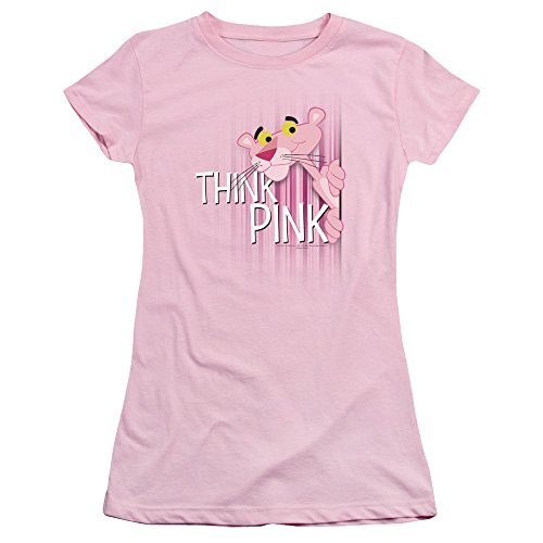 MGM Pantera rosa Think rosa Juniors Camiseta de manga corta