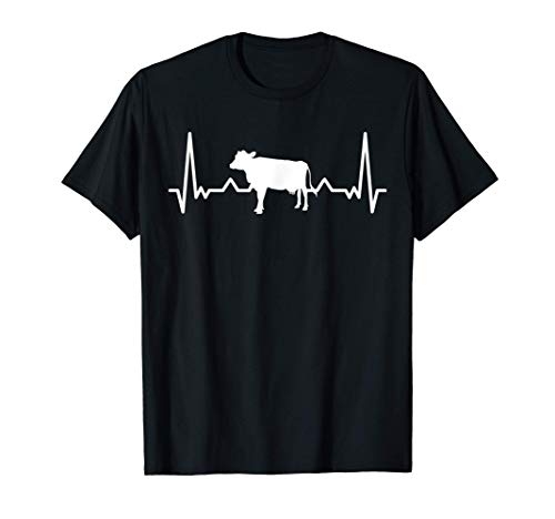 Mi corazón late por las vacas Camiseta