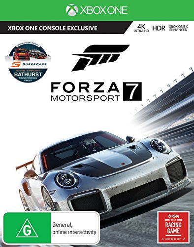 Microsoft Forza Motorsport 7 vídeo - Juego (Xbox One, Conducción, Modo multijugador, E (para todos), Soporte físico)