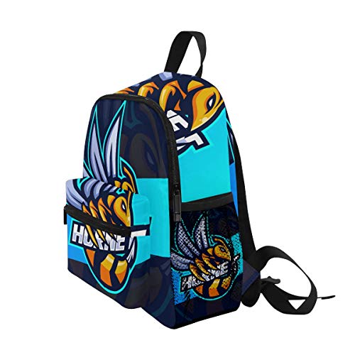 Miel Abeja Rey Mochila para Preescolar Niñas Niños Toddler Kids Estudiante Mochilas para Infantiles 1-6 Años