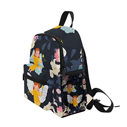 Miel De Abeja Ángel Mochila para Preescolar Niñas Niños Toddler Kids Estudiante Mochilas para Infantiles 1-6 Años