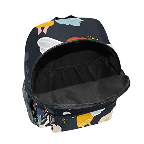 Miel De Abeja Ángel Mochila para Preescolar Niñas Niños Toddler Kids Estudiante Mochilas para Infantiles 1-6 Años