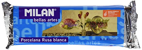 Milan 8411574715009 - Pastilla porcelana rusa 500 g, color blanco