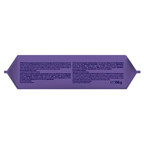 Milka - Sensations Galletas con Pepitas de Chocolate y Relleno de Chocolate con Leche, 156 g