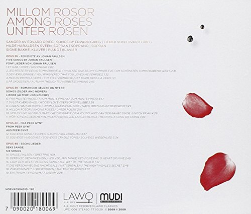 Millom Rosor : Lieder pour voix et piano