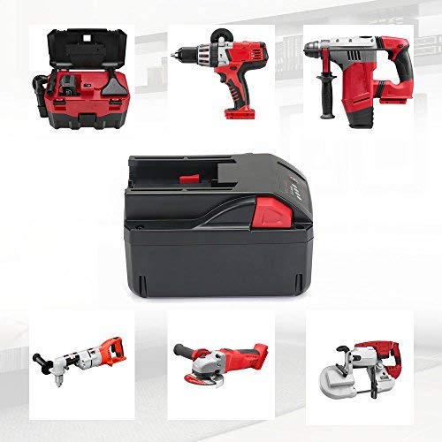 Milwaukee M28 REEXBON 28V 3.0Ah Batería de Repuesto para M28B M28BX V28 V28B 48-11-1828 48112830 4932352523 4932399196, compatible con el V28VC V28SX V28SG V28PG V28PD V28JSB V28IW V28IW V28HX HD28X