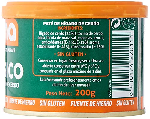 Mina - Paté De Hígado De Cerdo, 200 g