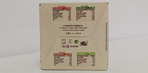 Mini Pack 4x40gr El Masapé. Sabores de Nuestra tierra. Almogrote, Savia de Palma, Mojo Rojo, Mojo Verde