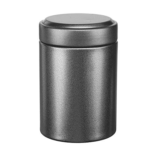 Mini redondo bolsillo té lata latas de metal contenedor azúcar café caja de almacenamiento tarro piezas caja de almacenamiento caja de almacenamiento