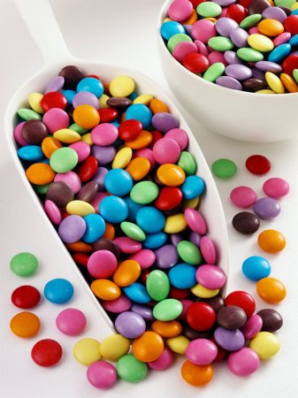 Mini Smarties pack 1 kg Crispo multicolor