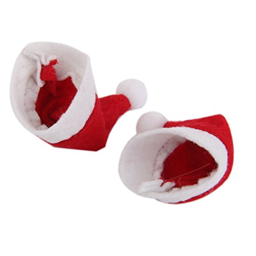 Mini Sombreros De Santa Claus Navidad Decoraciš®n De Vacaciones De Piruleta