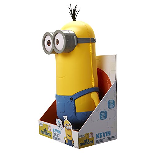 MINIONS - Figura Minion Gigante Incluyendo la función de Almacenamiento Integrado -. Kevin [DVD]