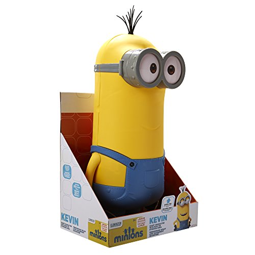 MINIONS - Figura Minion Gigante Incluyendo la función de Almacenamiento Integrado -. Kevin [DVD]