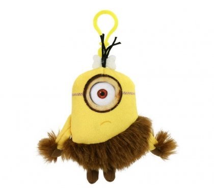 Minions Stuart Caveman Peluche de suave Dormir con gancho Cod 6308