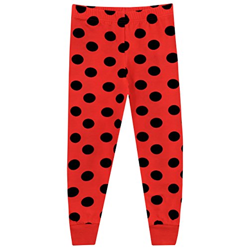 Miraculous Ladybug - Pijama para niñas Ladybug - Ajuste Ceñido - 8-9 Años